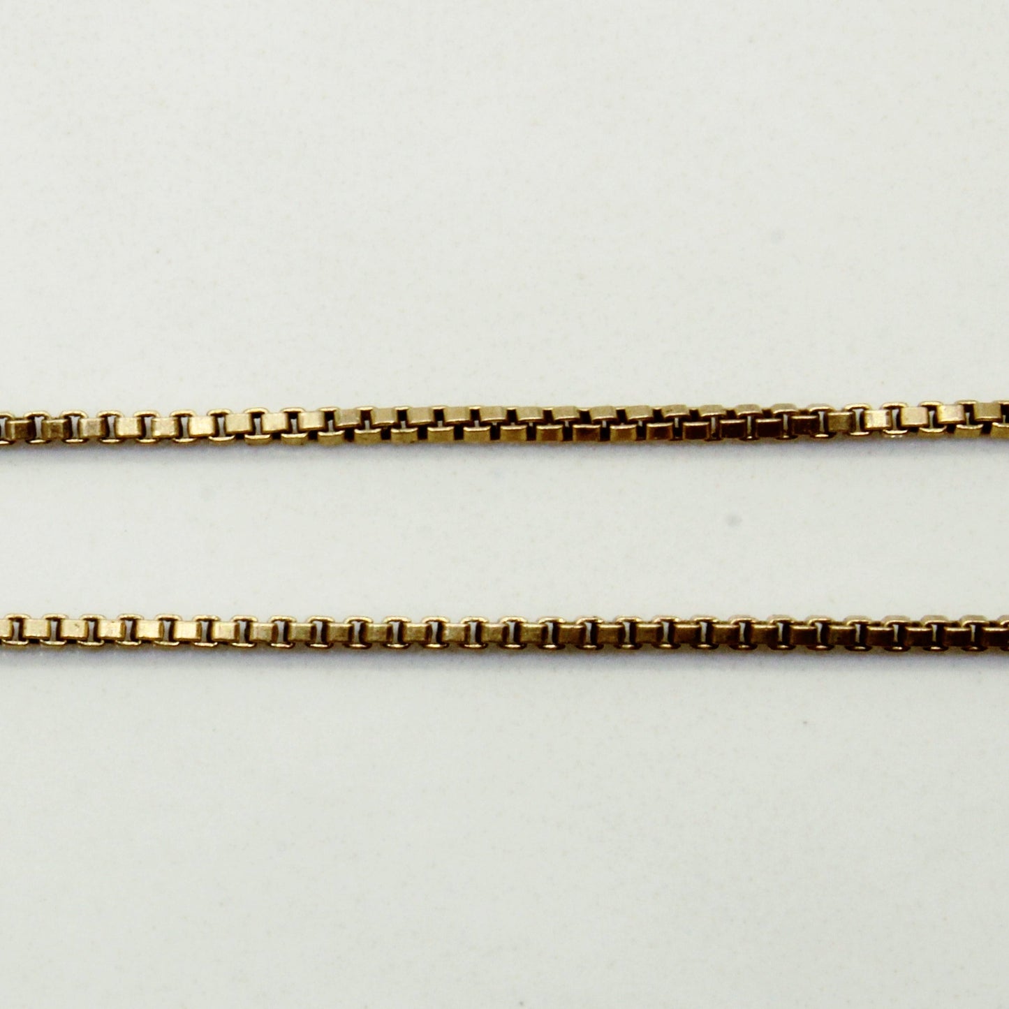 10k Yellow Gold Box Link Chain | 21 |