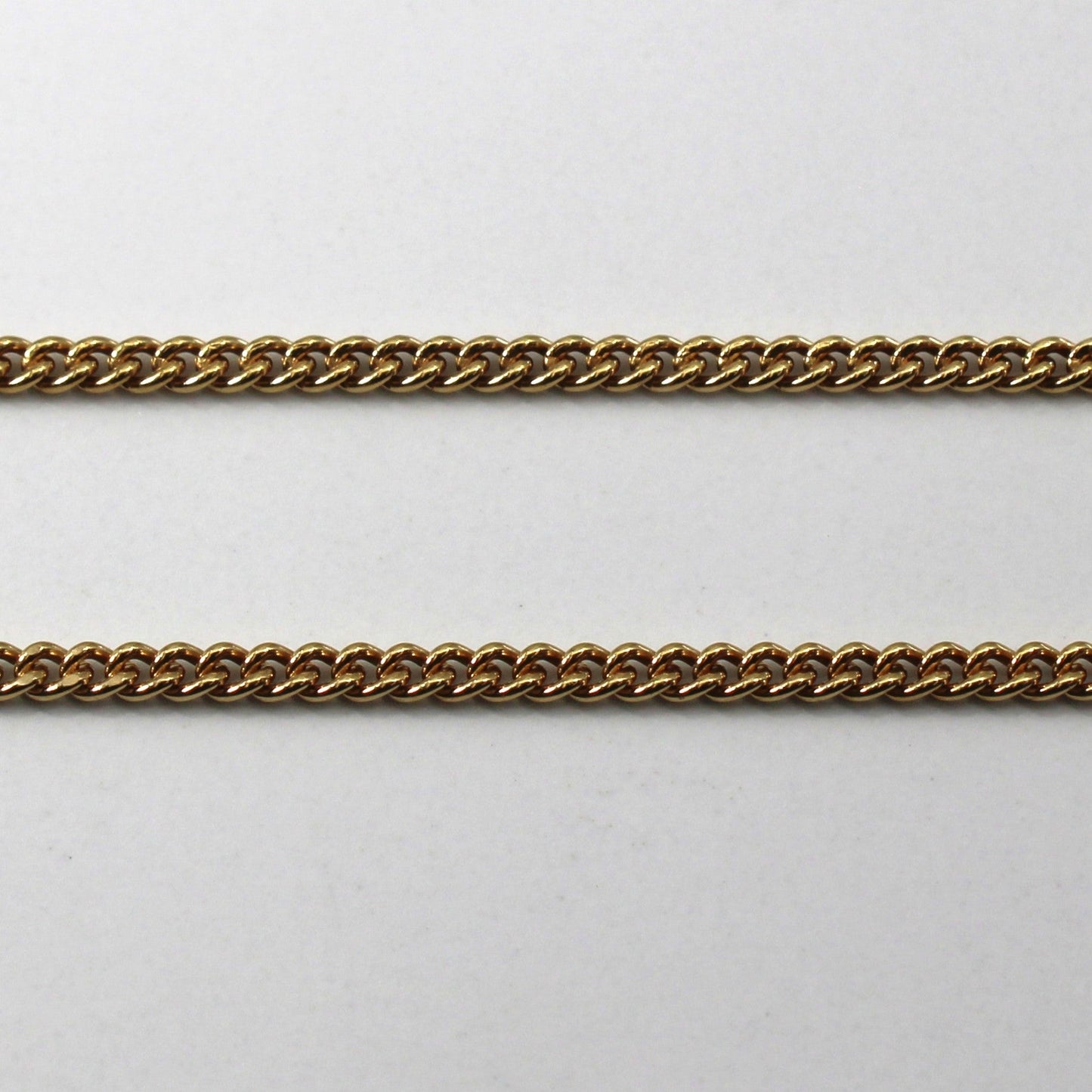 10k Yellow Gold Cable Chain | 13|